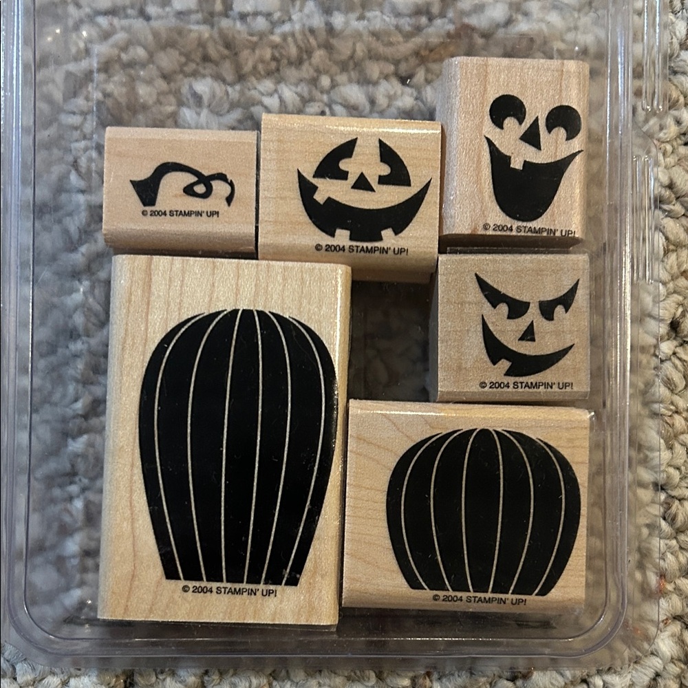 Stampin' Up! Wood Stamp Set Carved & Candlelit